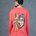 Women's Deep Sea Coral Beast Within Graphic Printed Oversized T-shirt