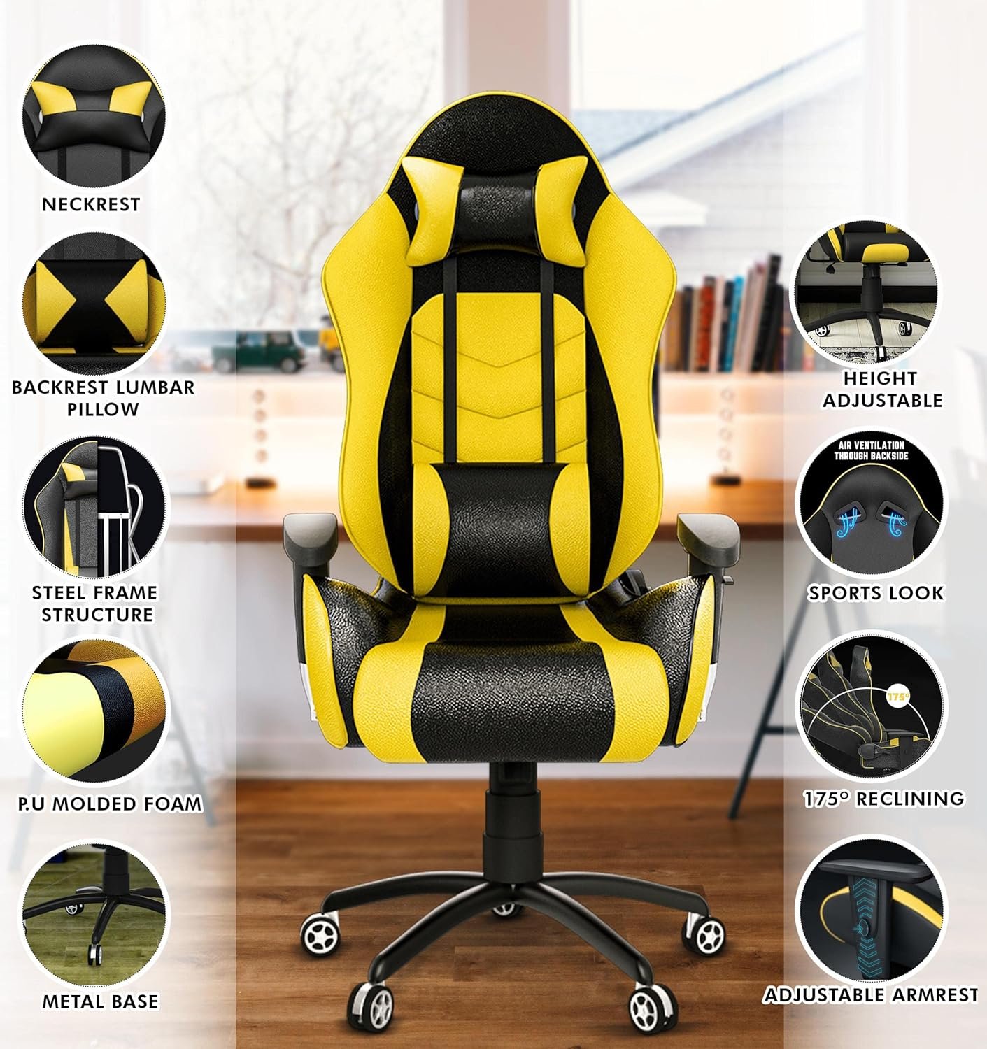 WeftKart RGC16 Gaming Chair: A Fusion of Comfort and Vibrancy WeftKart RGC16 Gaming Chair: A Fusion of Comfort and Vibrancy