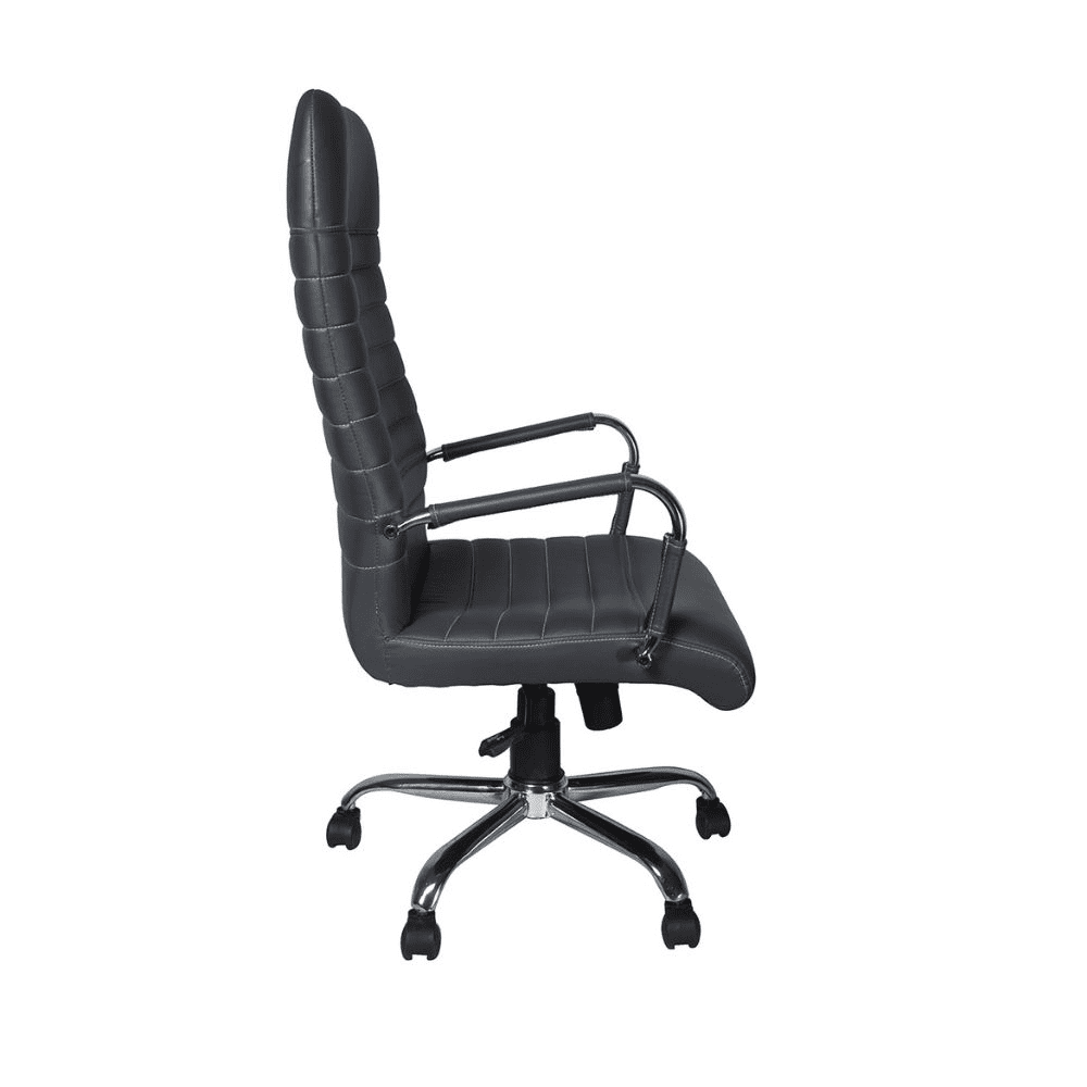 Sleek High Back Executive Office Chair Black Sleek High Back Executive Office Chair Black