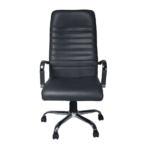 Sleek High Back Executive Office Chair Black