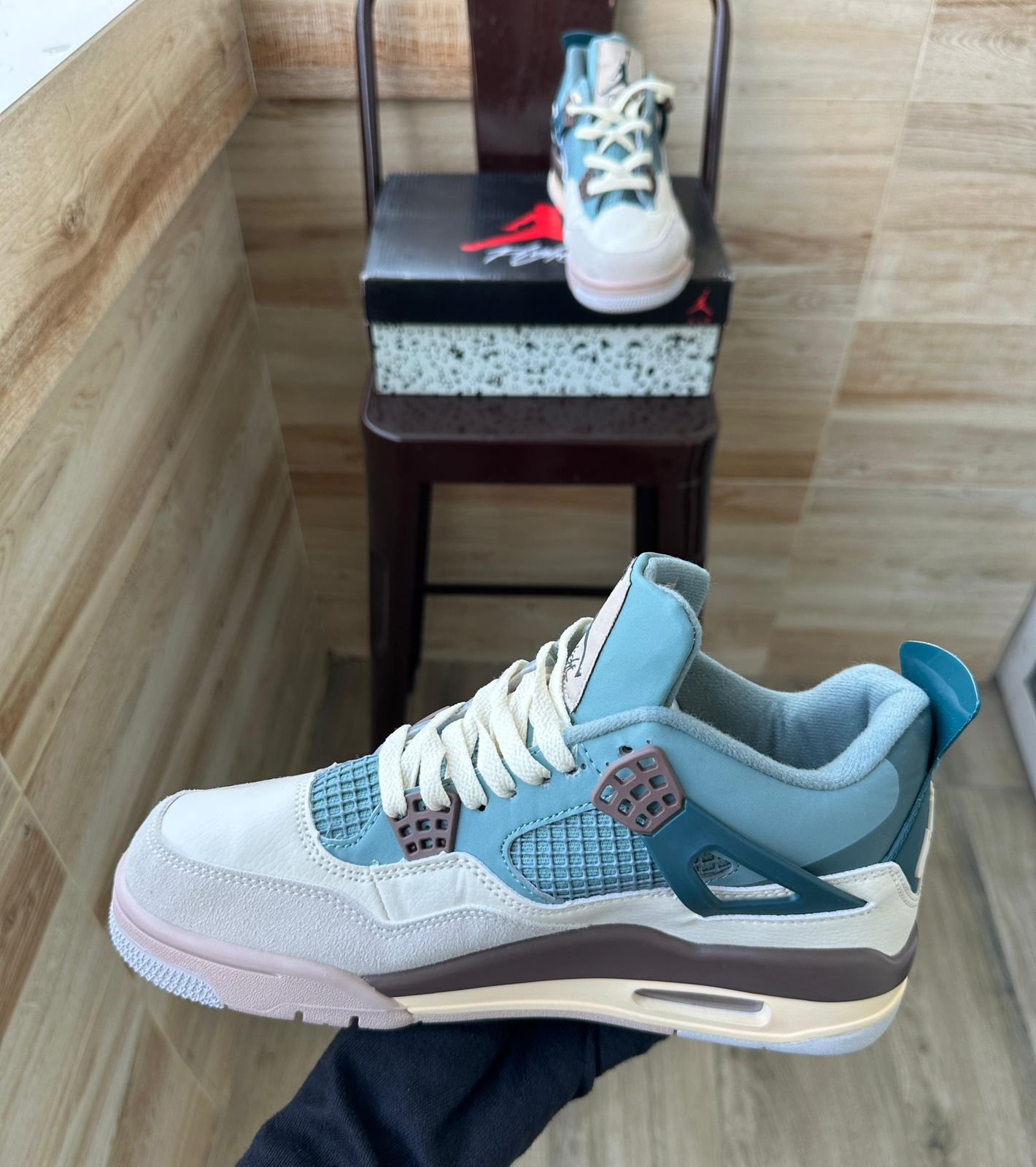 Jordan Retro 4 Doraemon Snorlax - Limited Stock - WeftKart