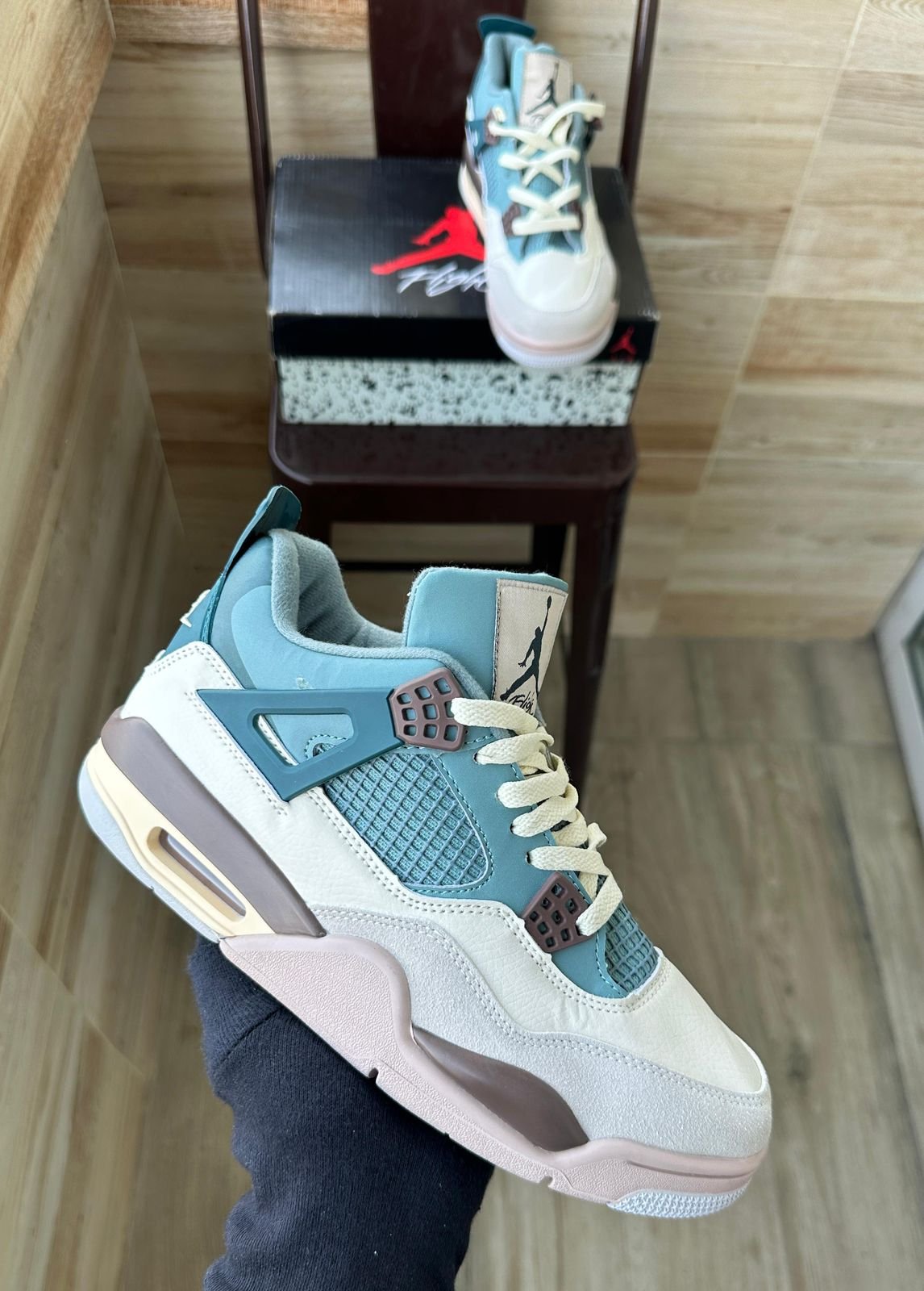 Jordan Retro 4 Doraemon Snorlax - Limited Stock - WeftKart