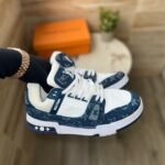 Louis Vuitton Premium Leather Trainers - Original Box