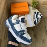 Louis Vuitton Premium Leather Trainers - Original Box