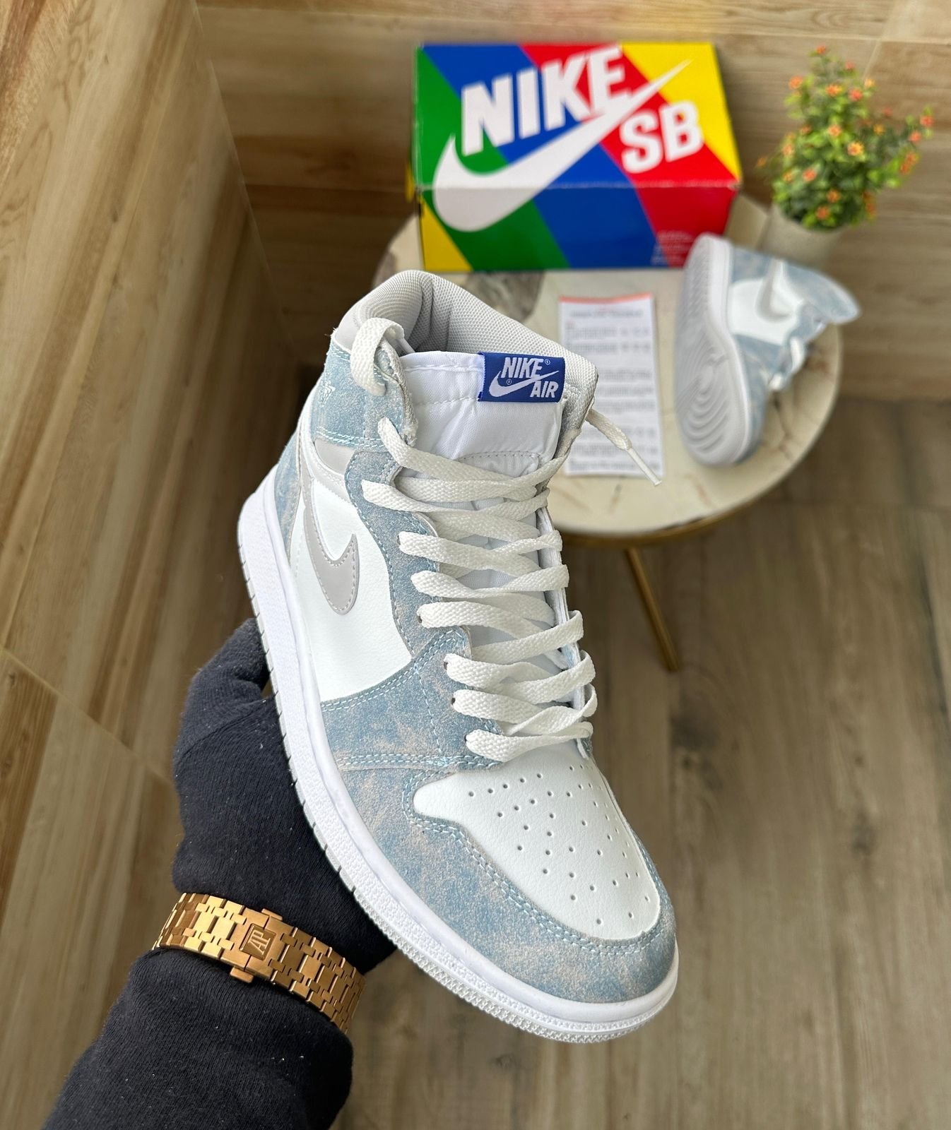 Jordan Hyper Royal Edition Leather Shoes - WeftKart