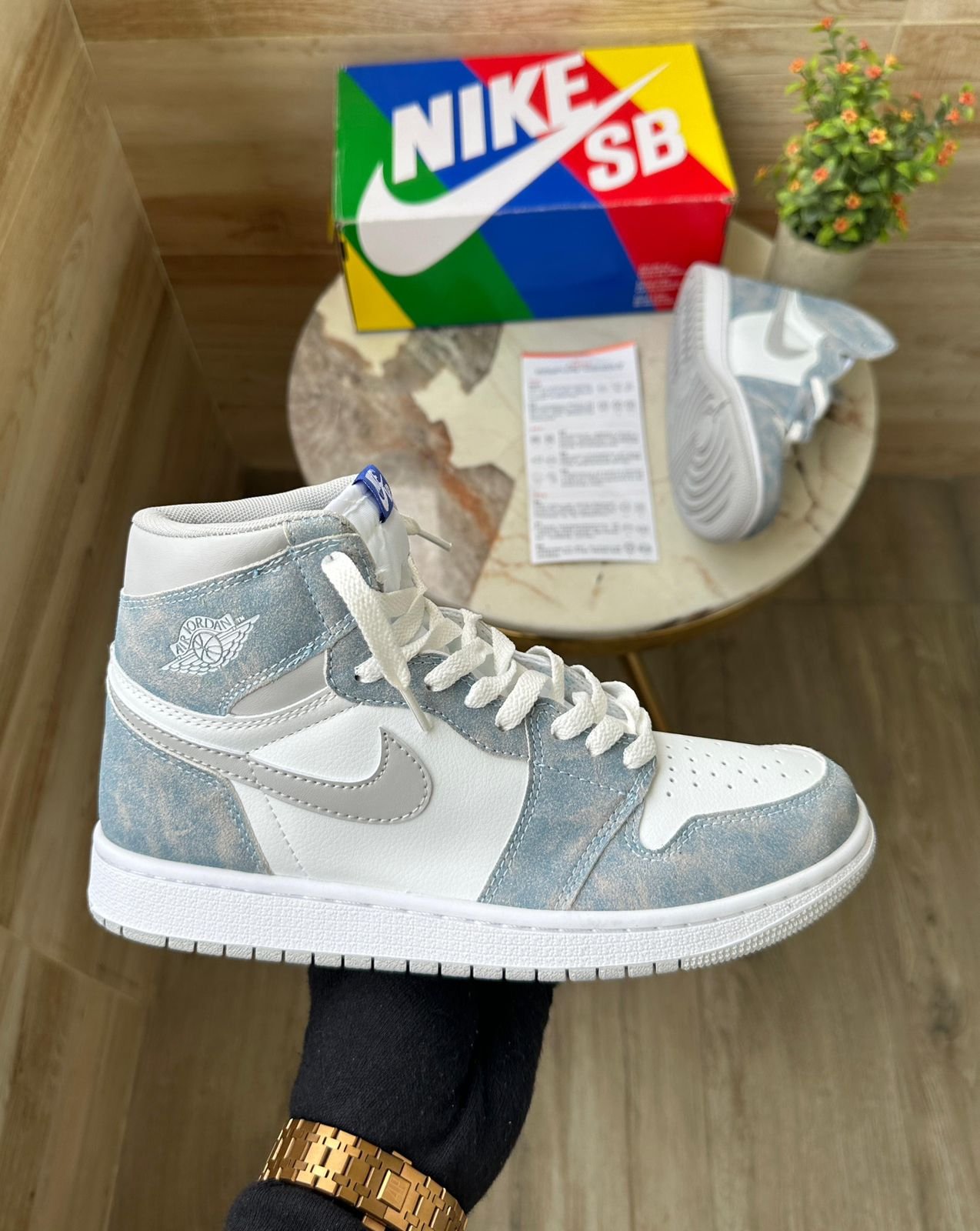 Jordan Hyper Royal Edition Leather Shoes - WeftKart