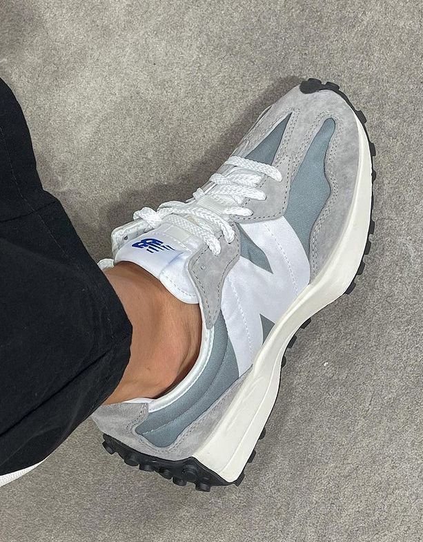 OG Grey 327 Edition of New Balance 327 - WeftKart OG Grey 327 Edition of New Balance 327 - WeftKart