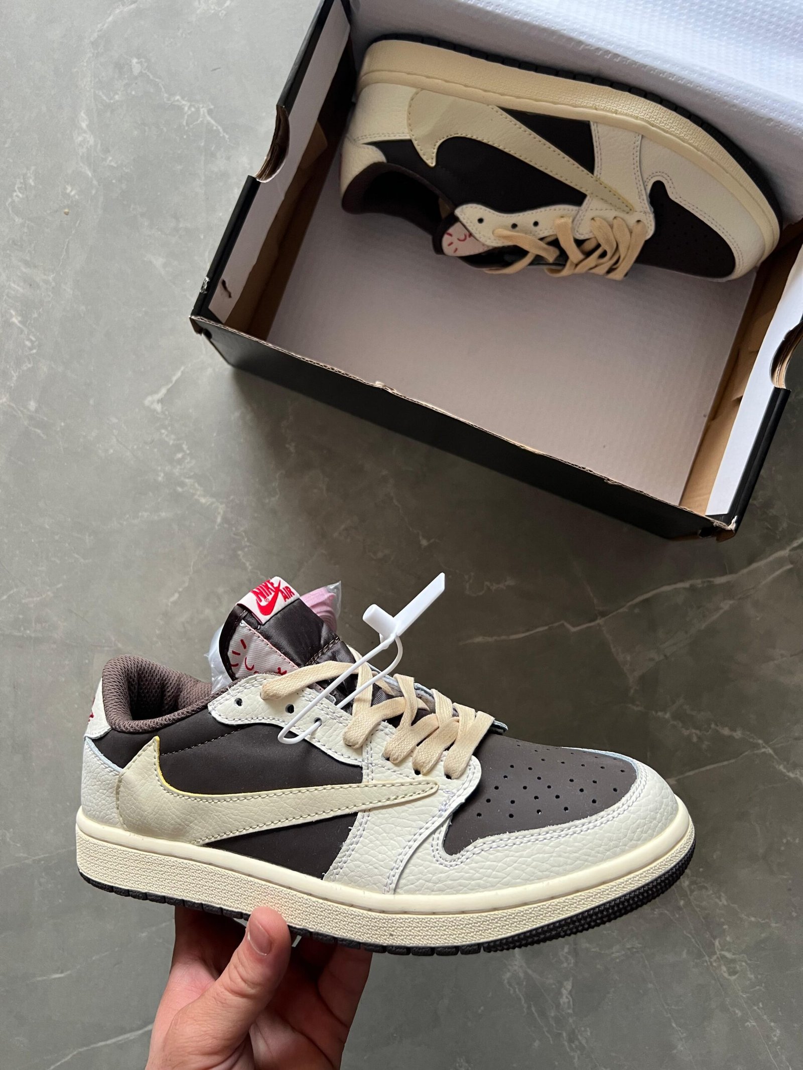 Branded Air Cut Low Travis Scott Sneakers (Unisex) Branded Air Cut Low Travis Scott Sneakers (Unisex)
