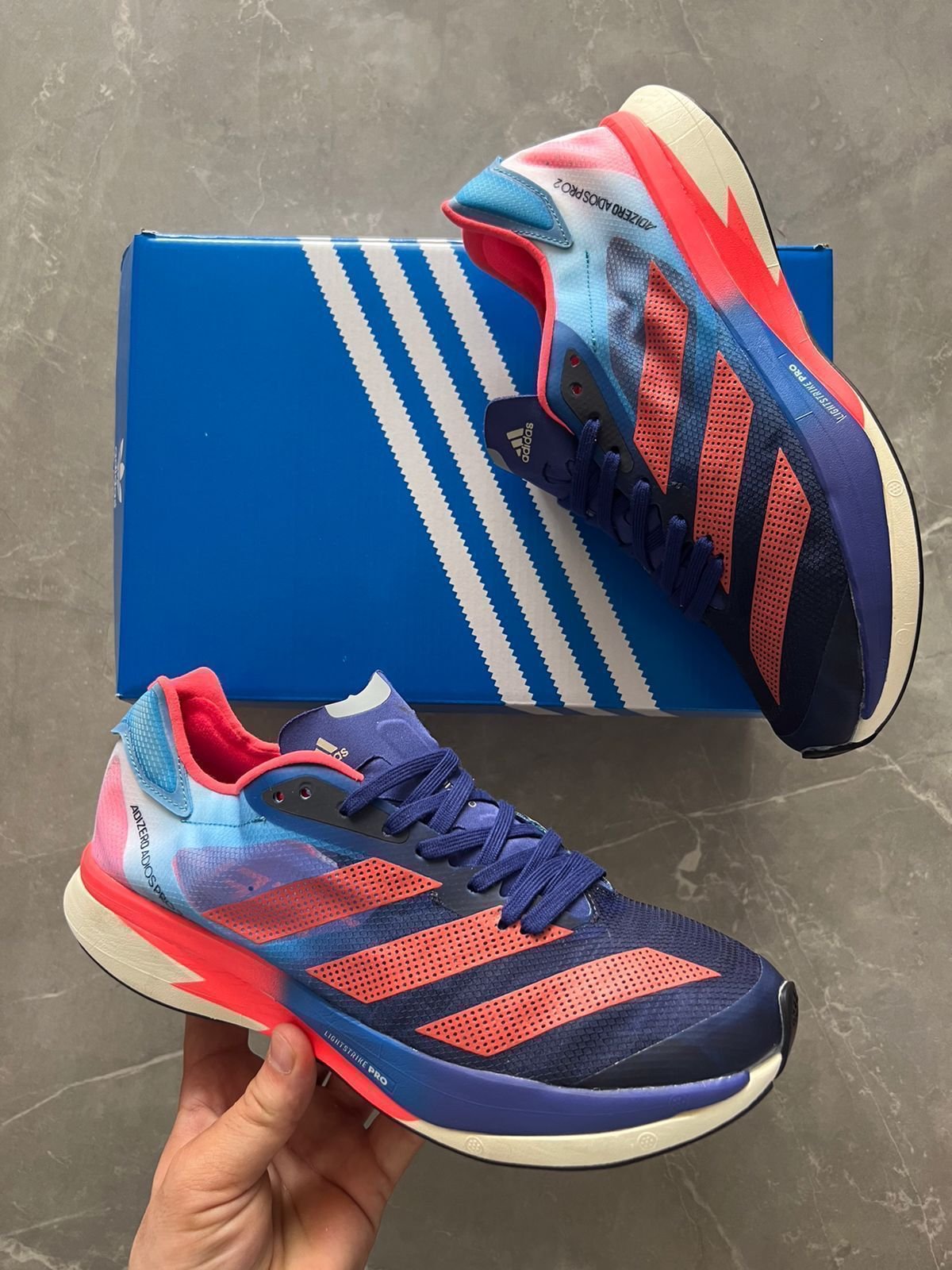 Branded Adizero Adios Pro 2 Running Sneaker Branded Adizero Adios Pro 2 Running Sneaker