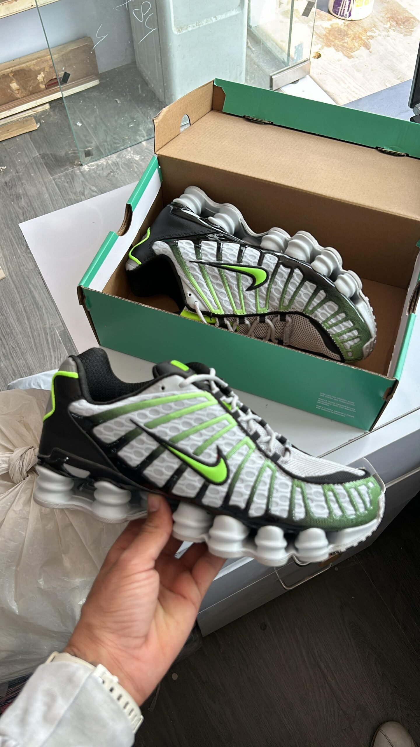 Branded Shox TL Shocker Sneaker 