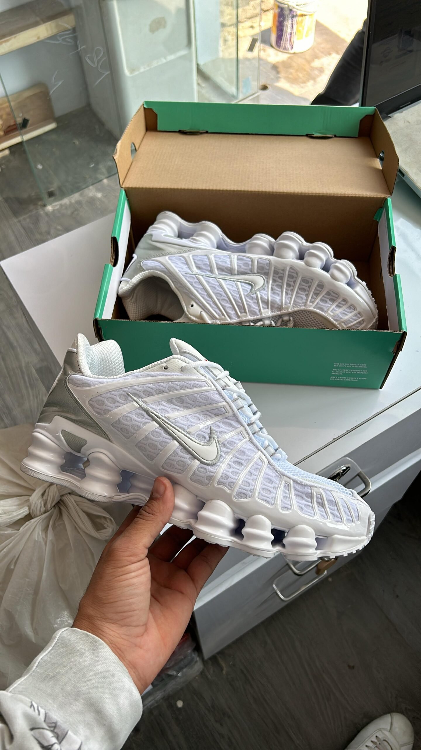 Branded Shox TL Shocker Sneaker 