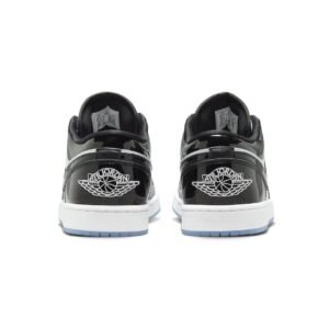 Branded Air 1 Low Concord White Black Sneakers - WeftKart