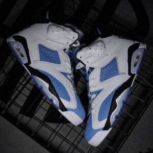 Branded Air Retro 6 University Blue Sneakers - WeftKart