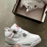 Branded Jordan Retro 4 1st Copy (White)
