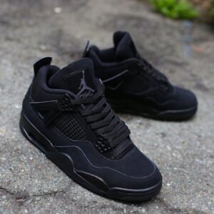 Branded Jordan Retro 4 (Full Black)