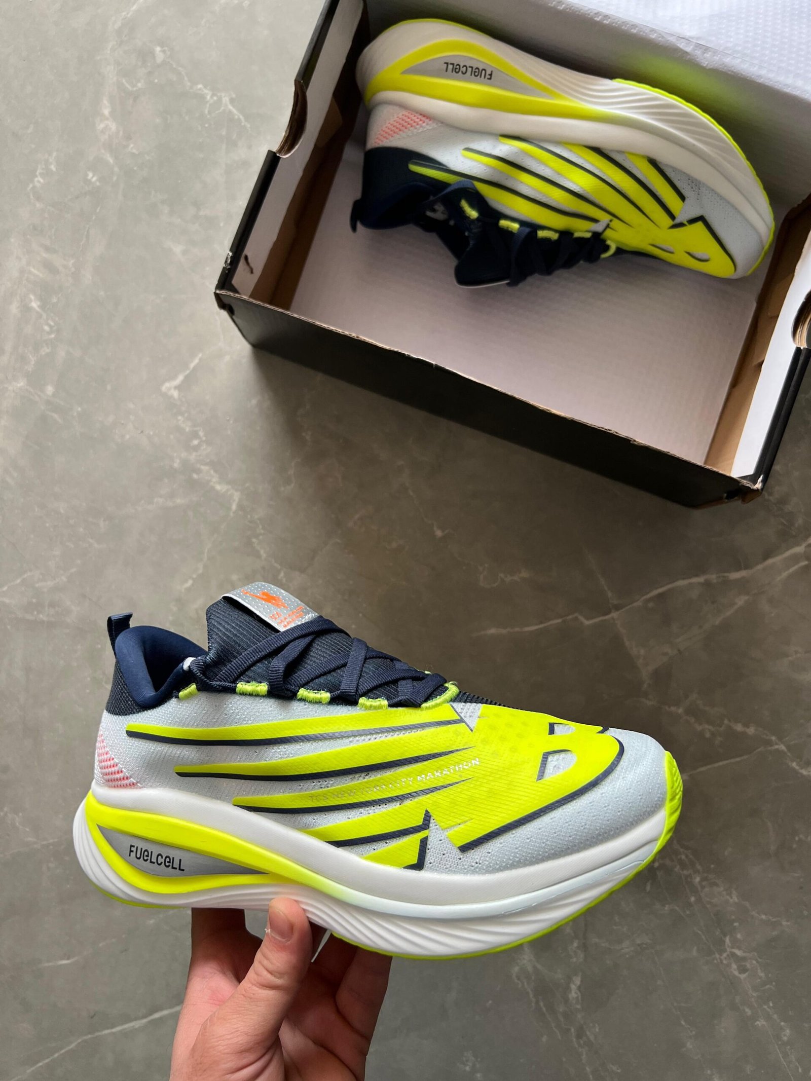 Branded NB FuelCell Super Comp V3 First Copy Shoes (Yellow)