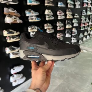Branded Nike Air Max 90 1st Copy Shoes (Black)