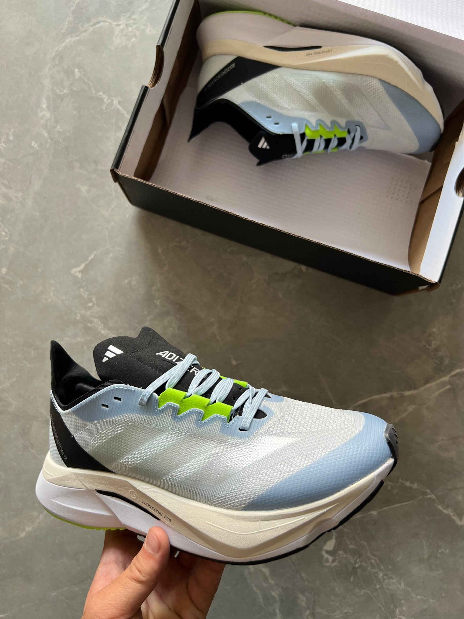 Branded Adidas Boston 2024 1st Copy (Sky Blue)