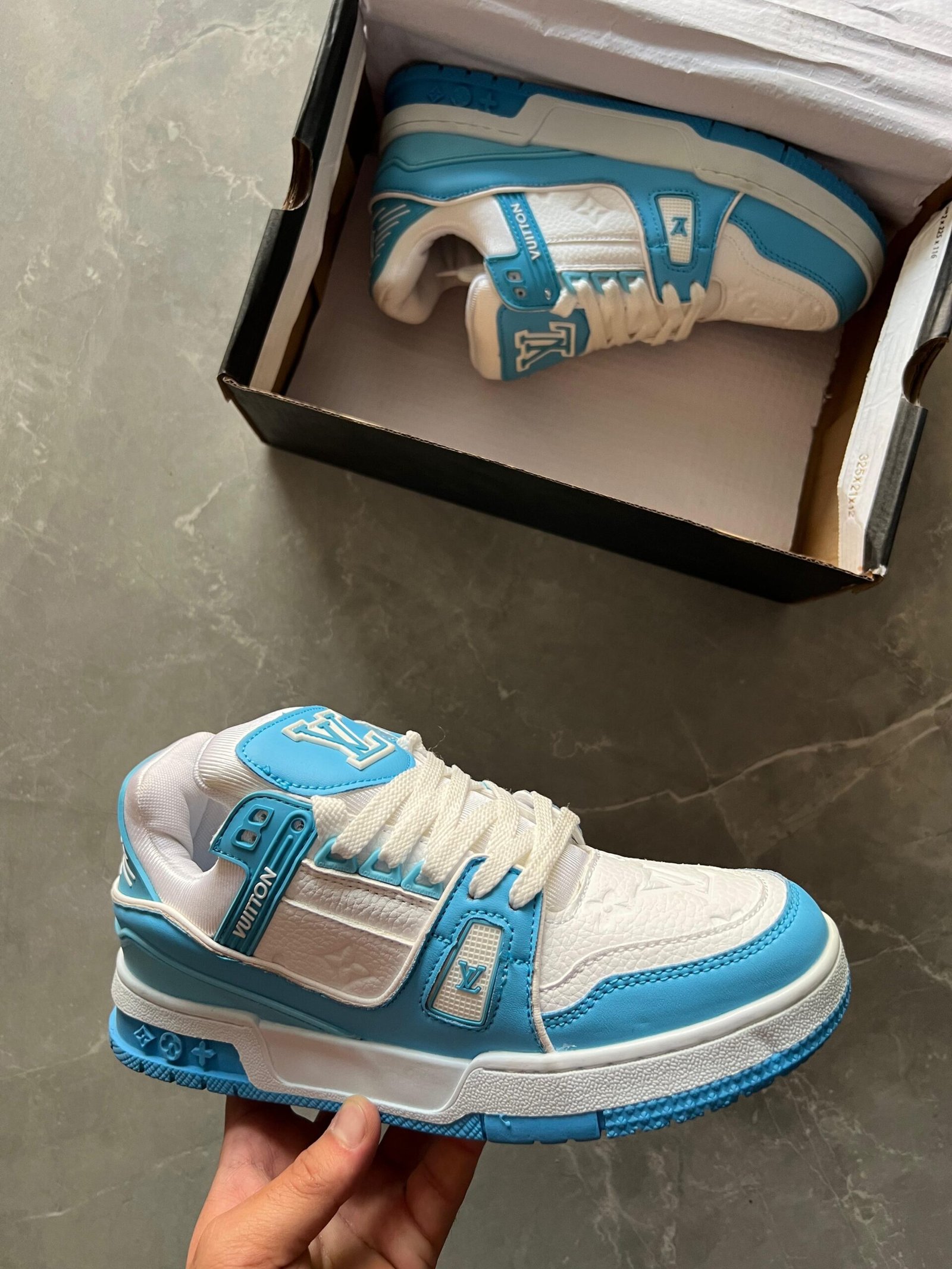 IMG-20240601-WA0050 Branded LV Sneaker 1st Copy Shoes (SKY)