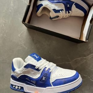 Branded LV Sneaker 1st Copy Shoes (Blue)
