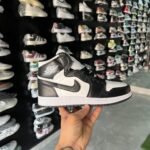 Branded Nike Air Jordan 1 First Copy Shoes (Black)