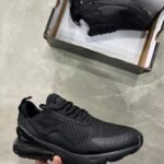 Branded Nike AirMax 270 First Copy Shoes (Black) - WeftKart