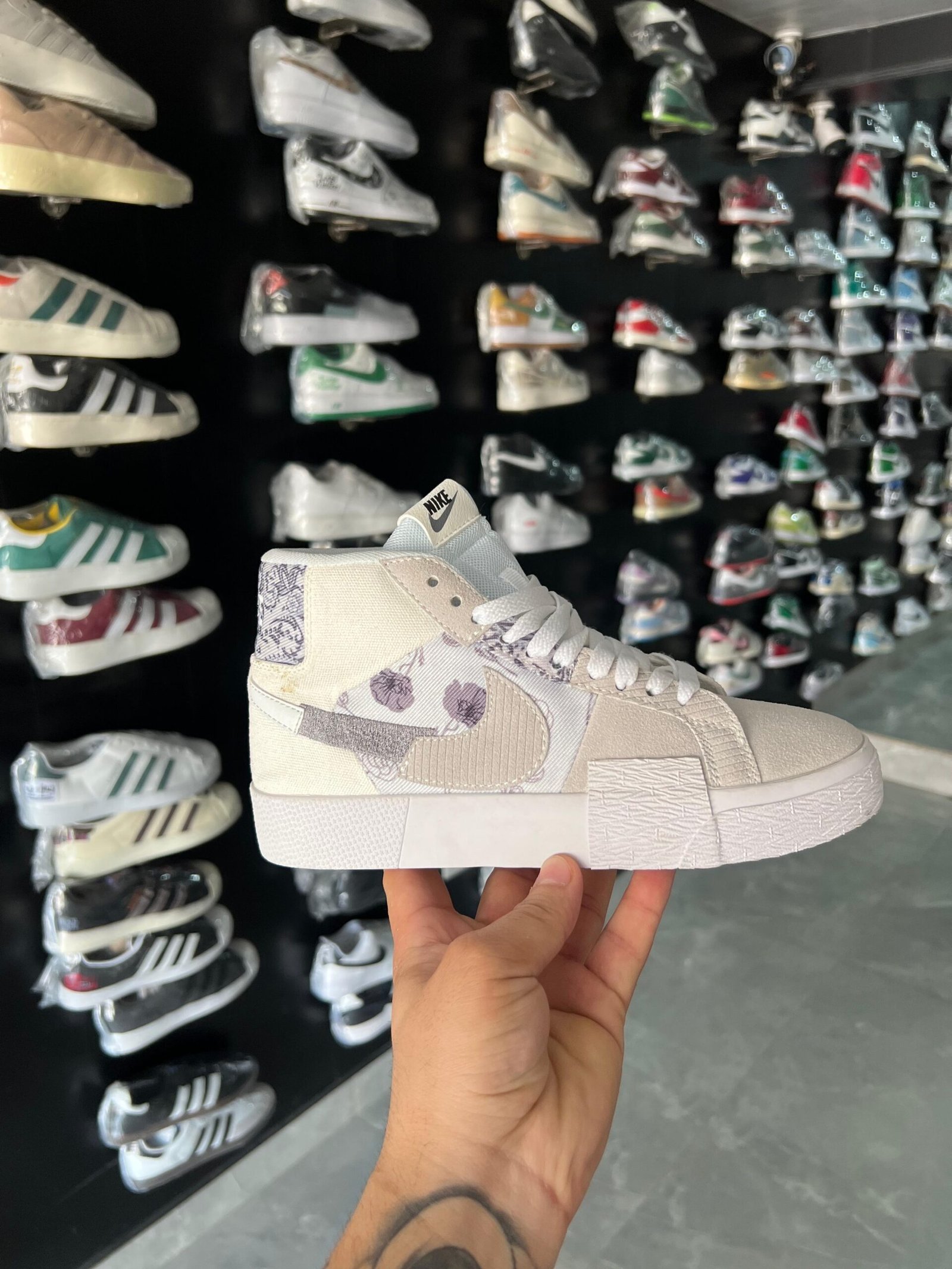 Branded Nike Blazer Mid Check 1st Copy Shoes (Girls)
