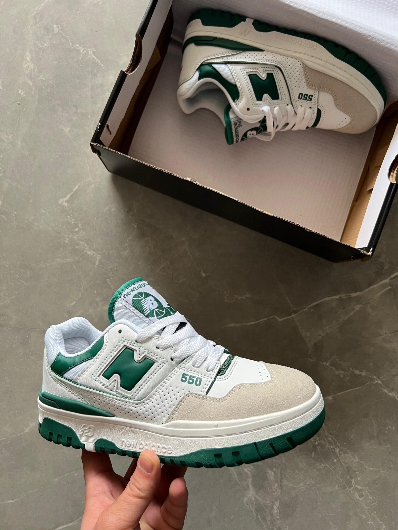 Branded New Balance 550 1st Copy Shoes (Girls)