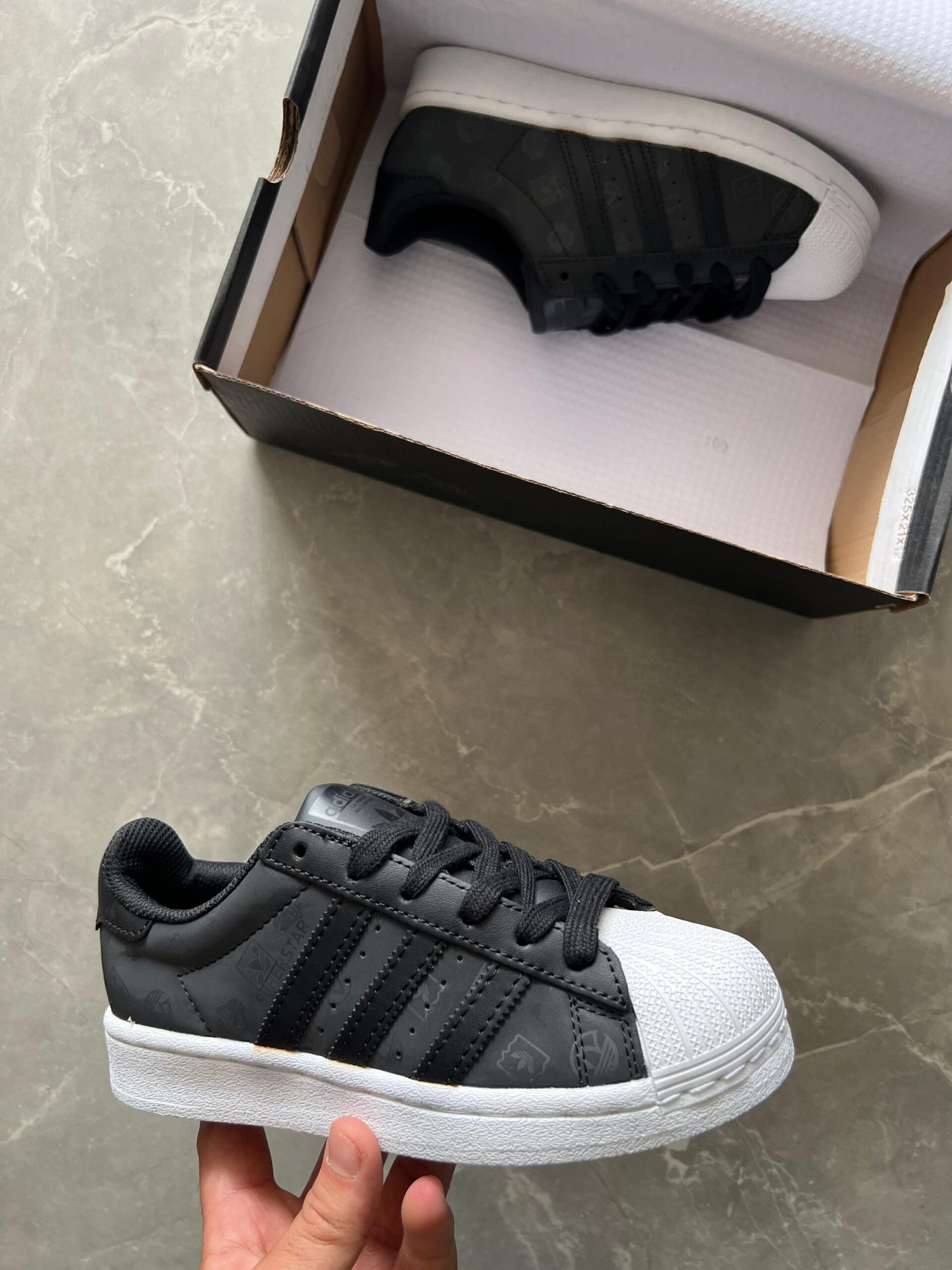 WhatsApp Image 2024-06-19 at 1.59.12 PM Adidas Superstar Originals First Copy Shoes (Black & White)
