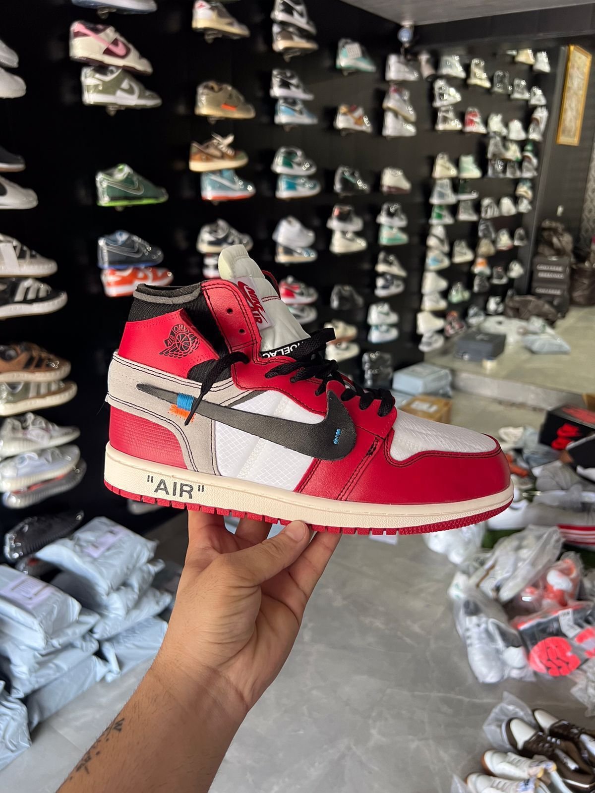 WhatsApp Image 2024-06-19 at 6.00.11 PM Nike Air Jordan 1 Off White First Copy Shoes
