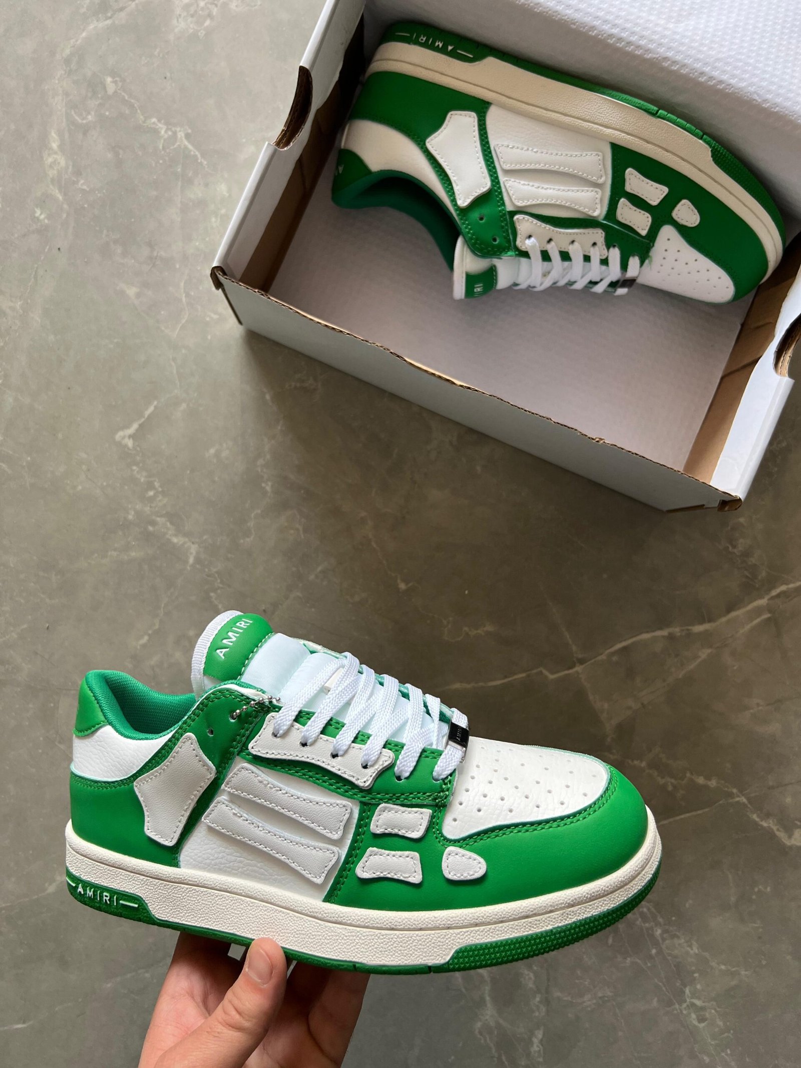 Amiri Skel Low Top 1st Copy Sneakers - WeftKart