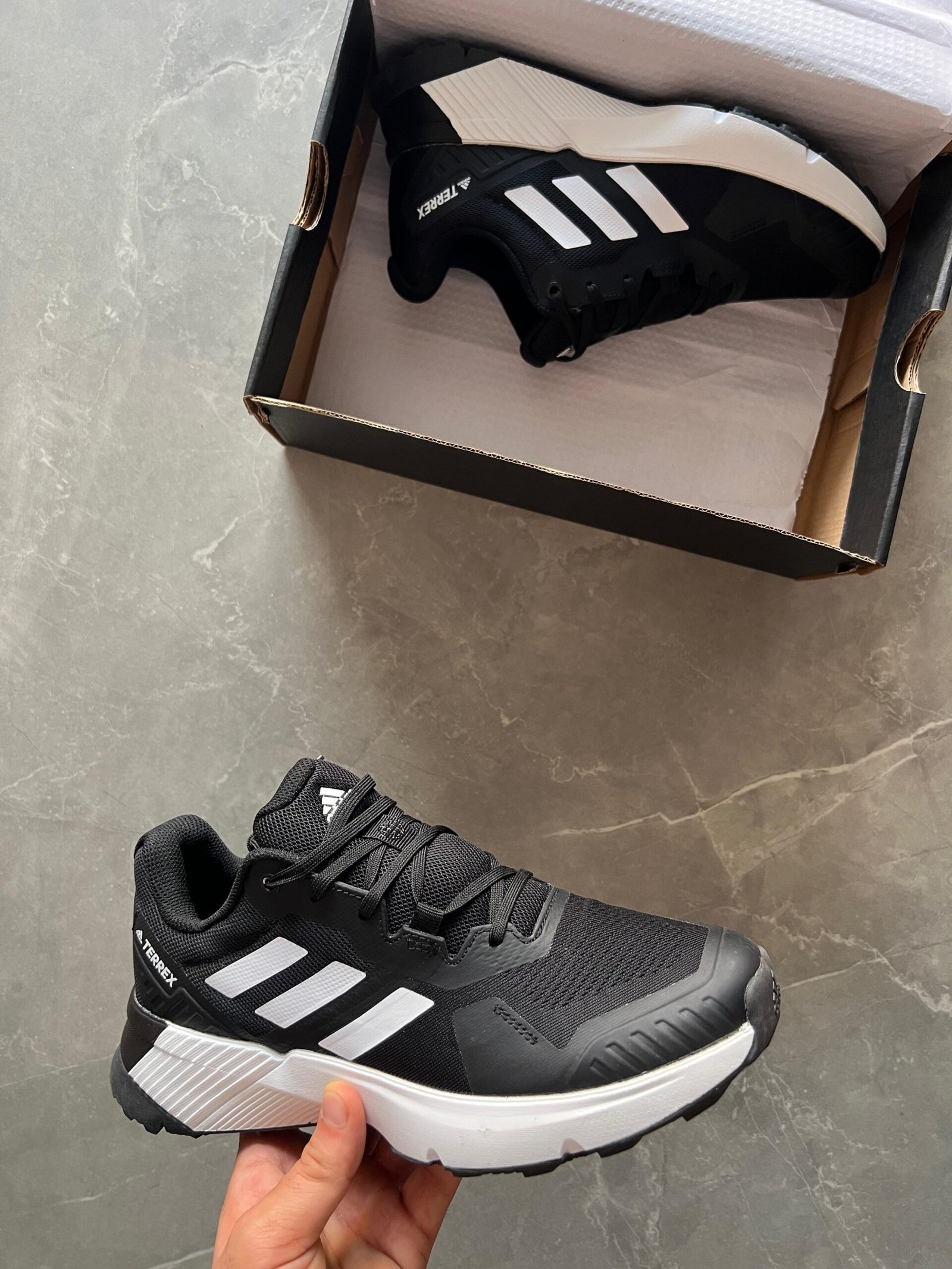 Adidas Terrex Soulstride Running Shoes (Black) - WeftKart