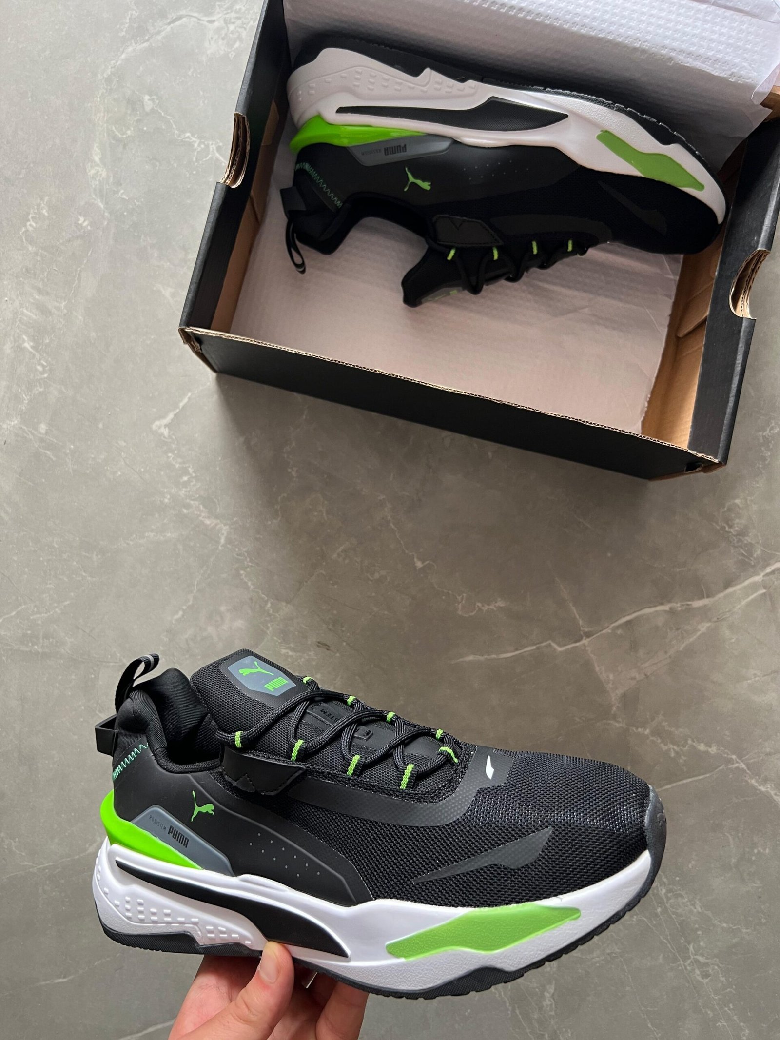 Puma System Shoes Black