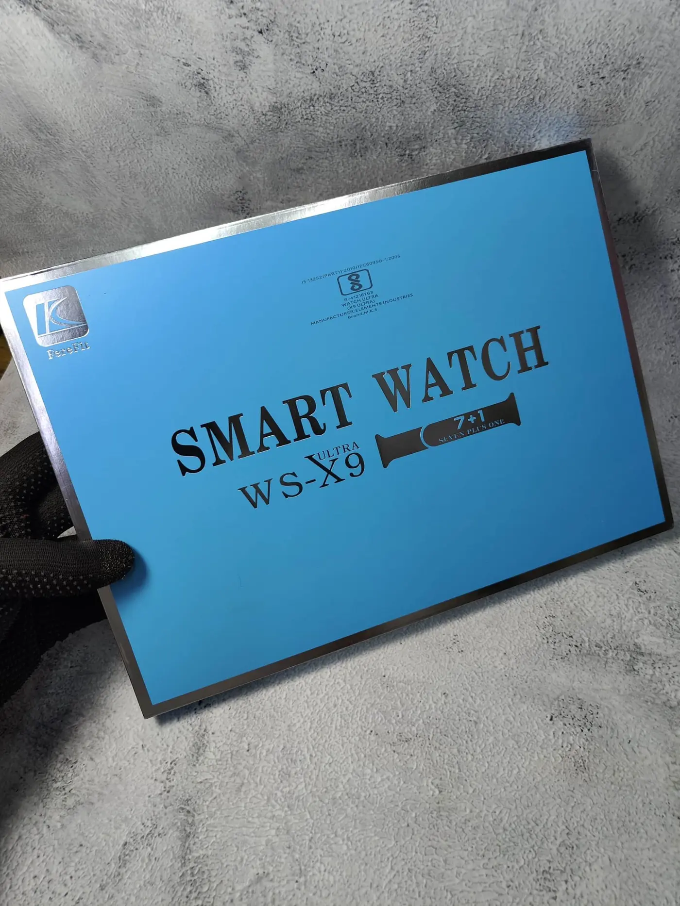 1st Copy Smartwatch WS-X9 with 7 Straps – iWatch Alternative