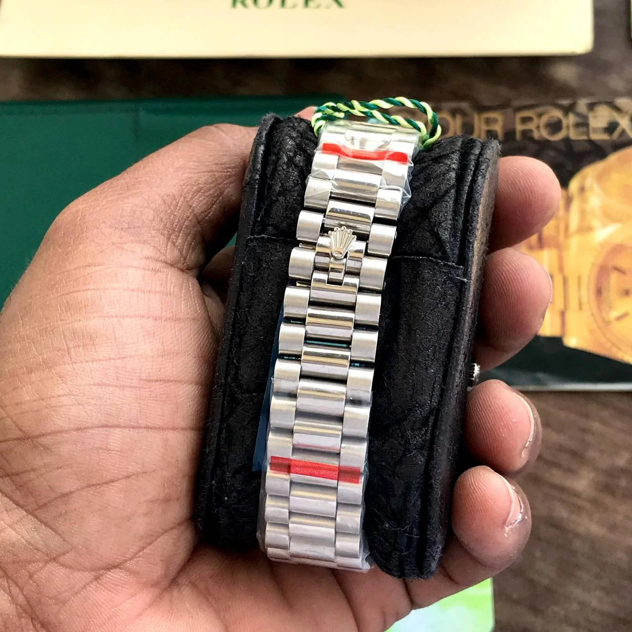 Copy Rolex Watch Day Date SkyBlue for Men - Affordable Luxury