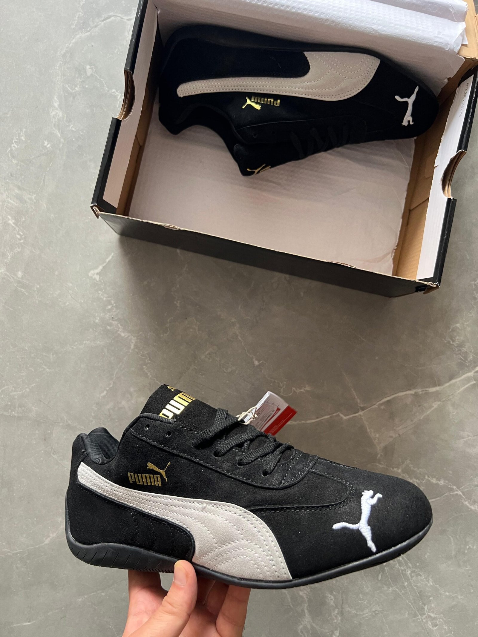 Puma Speed Cat Sneakers Blue for Men - 1st Copy Shoes