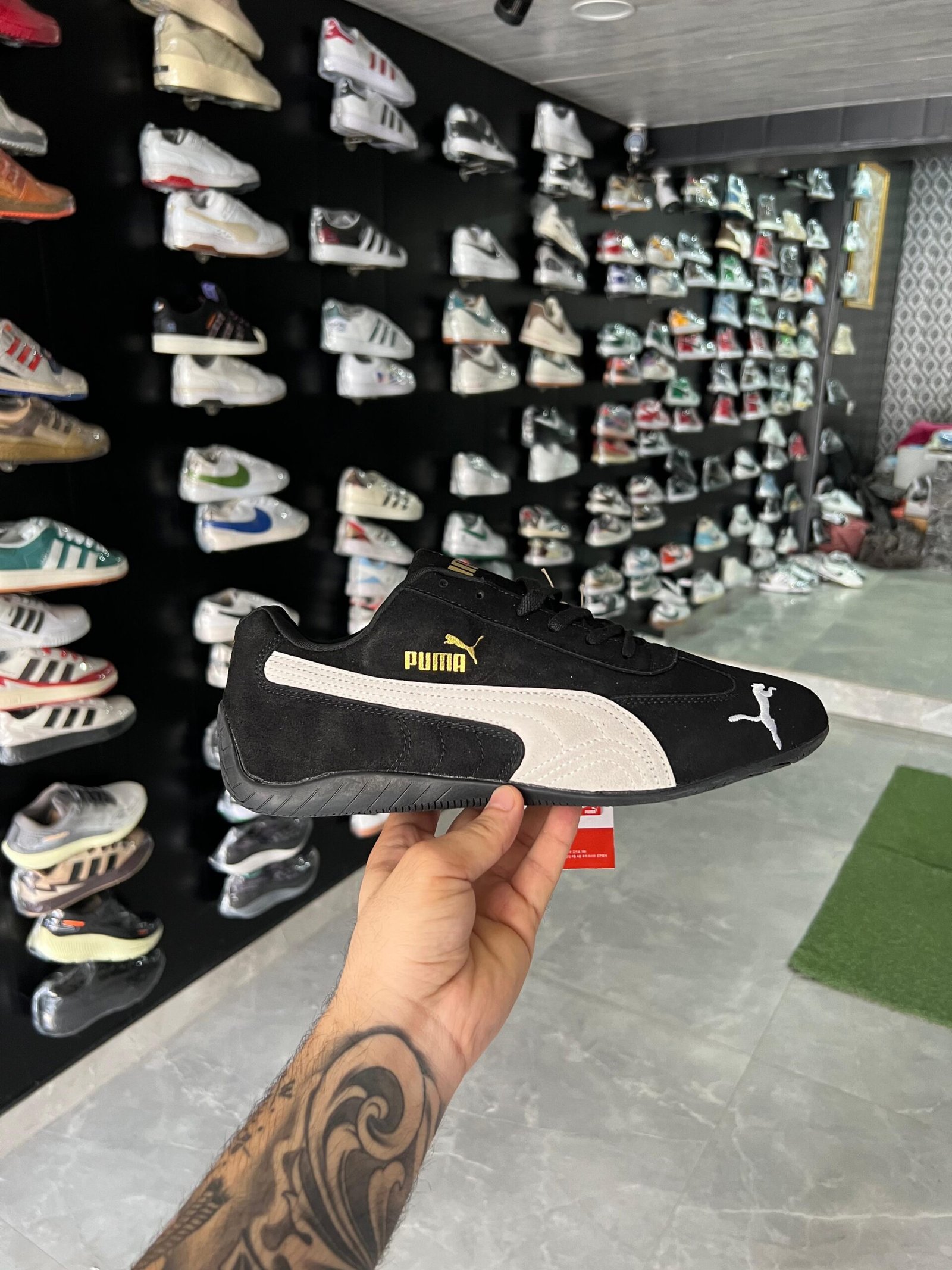 Puma Speed Cat Sneakers Blue for Men - 1st Copy Shoes