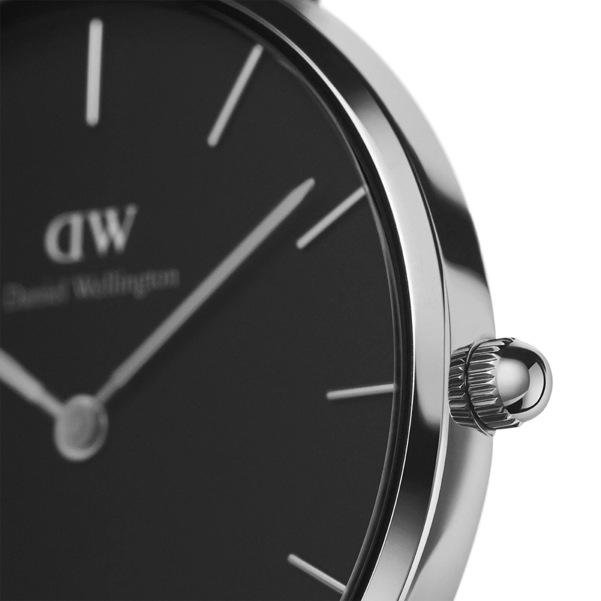 Daniel Wellington Petite Ashfield First Copy Watch - Black & Silver (3)