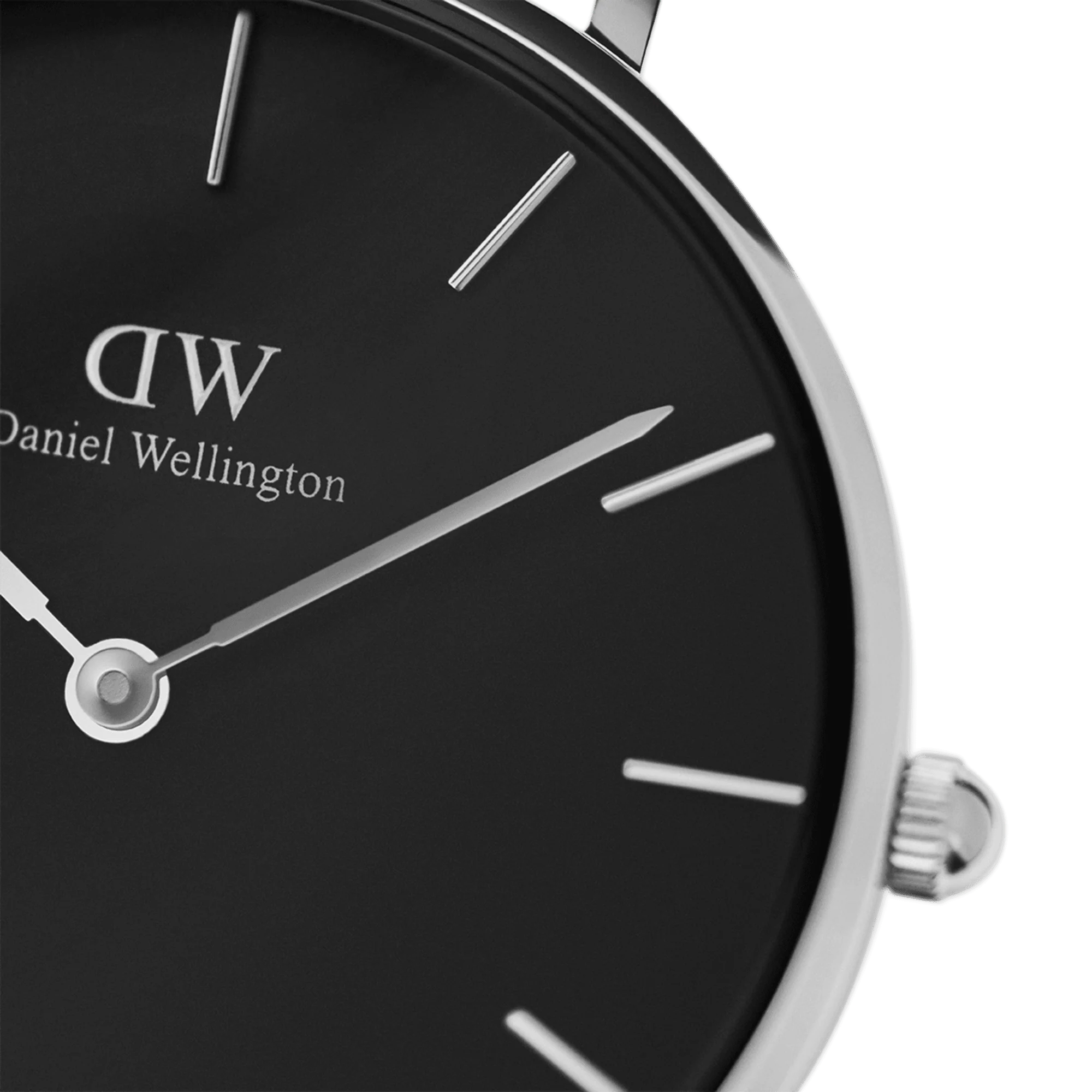 Daniel Wellington Petite Ashfield First Copy Watch - Black & Silver (4)