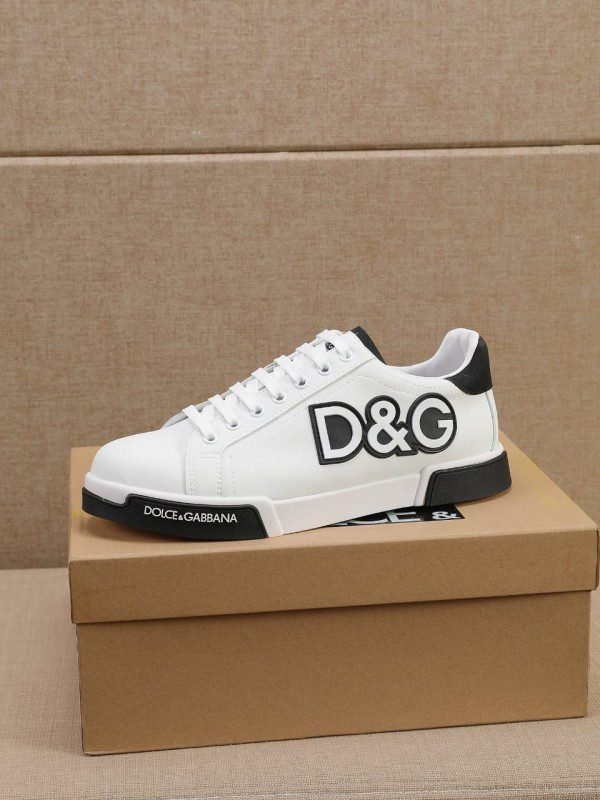 Dolce Gabbana Logo Sneakers First Copy Shoes