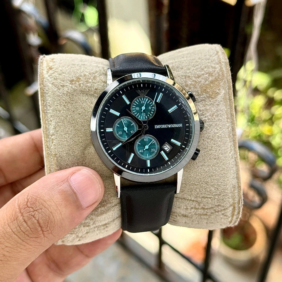 First Copy Emporio Armani Black Watch AR11473 - Premium 7AA Quality First Copy Emporio Armani Black Watch AR11473 - Premium 7AA Quality