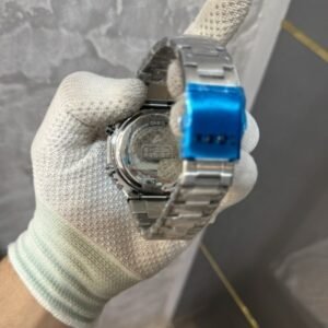 First Copy G-Shock Silver Rainbow 44mm Full Metal Premium Watch (1)
