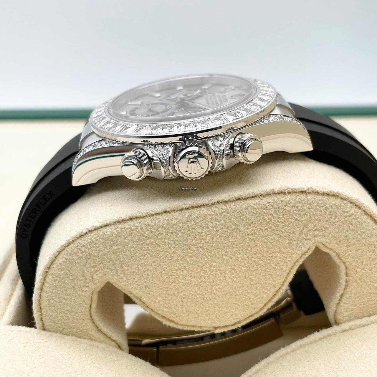 First Copy Rolex Daytona 126539TBR - Silver Stainless Steel Band - 41mm