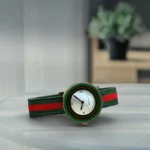 Gucci GG Girls First Copy Watch - White Dial, Rose Gold Lock