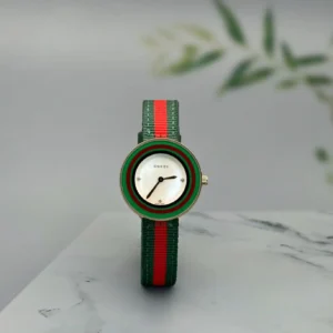 Gucci GG Girls First Copy Watch - White Dial, Rose Gold Lock