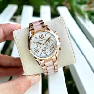 Michael Kors Cute Rosegold First Copy Watch for Her - 37mm Chronograph