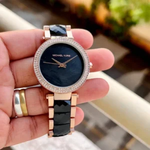 Michael Kors MK6412 Black First Copy Watch - WeftKart