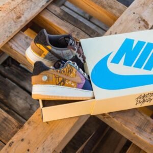 Nike Airforce 1 x Travis Scott Cactus Jack First Copy Shoes