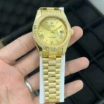 Rolex 1st Copy Day-Date Automatic Yellow Gold for Men
