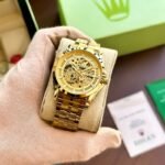 Rolex Auto Gold-TT White Watch